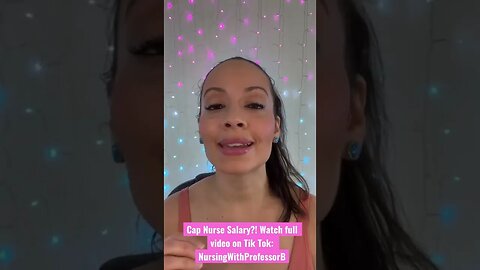 Proposed legislation to cap nurse salary?! Watch full video on TikTok: NursingWithProfessorB #shorts