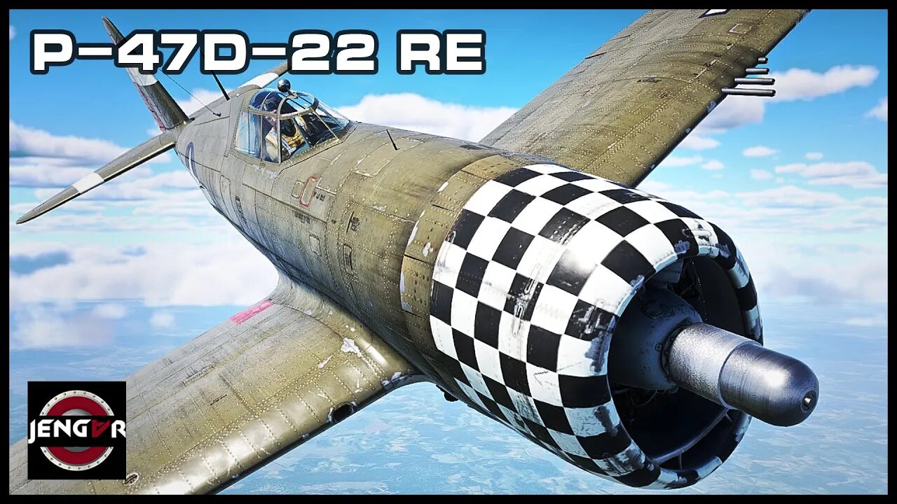 Jug is LOVE, Jug is LIFE! Never Gets Old! P-47D-22 RE Razorback - USA - War Thunder!