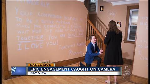 Milwaukee man pulls perfect marriage proposal