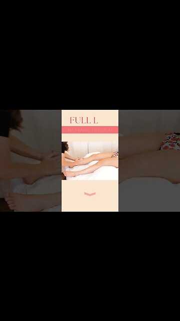 60 Second Full Leg Massage, Deep Tissue for Pain Management & Sports Injuries
