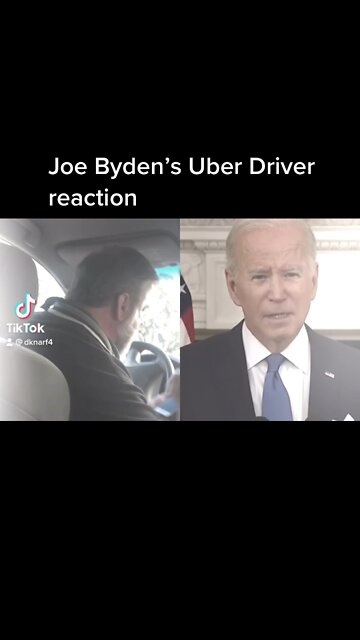 Joe Biden’s Uber Driver reaction