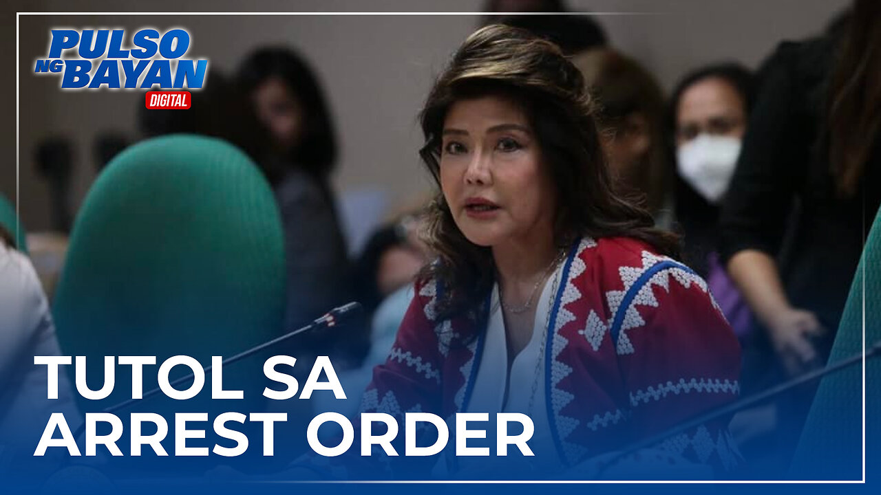 Sen. Imee Marcos, tutol sa arrest order vs Pastor Apollo Quiboloy