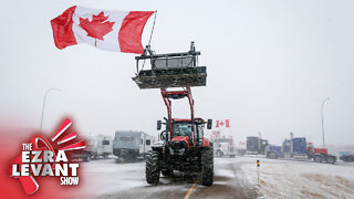 Lawyer Chad Williamson is representing the truckers blockading in Coutts, Alberta