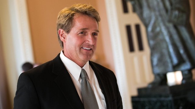 Republican Sen. Jeff Flake Openly Criticized Trump In A Senate Speech