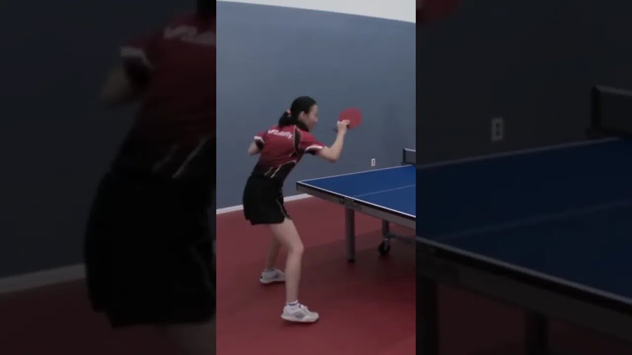 Table Tennis Doubles Rules - Alternating Shots - Olympic Silver Medalist Gao Jun #shorts