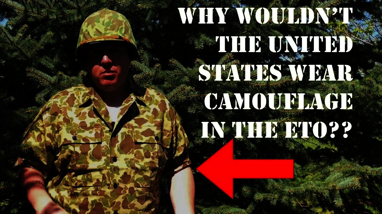 Why Didn't the United States Wear Camouflage in the European Theater of Operations??