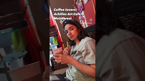 Achilles Art Cafe in Metrowest, Orlando FL 32835 #coffeelovers #orlando