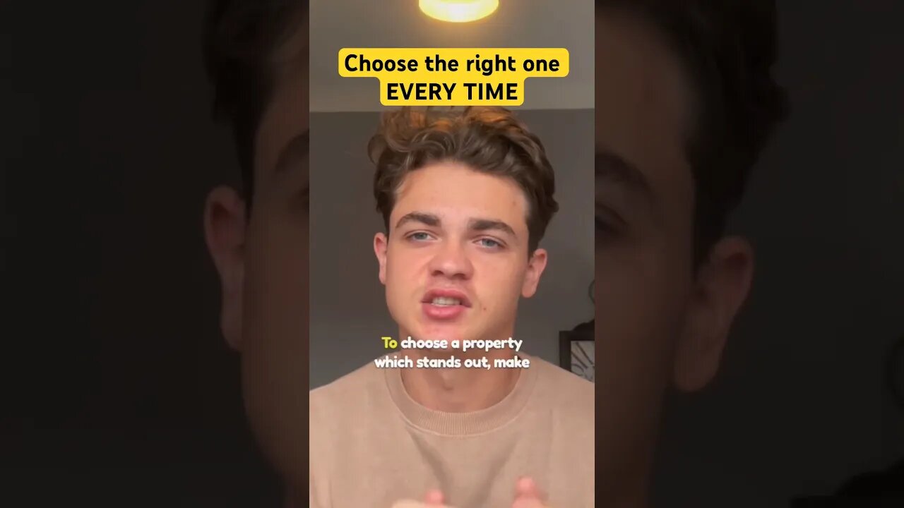 Use this TRICK when buying a PROPERTY #realestate #shorts #property