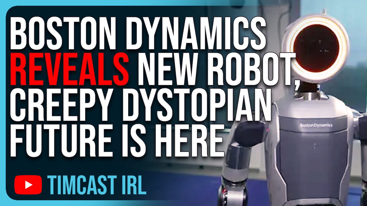 Boston Dynamics Reveals NEW ROBOT, Creepy Dystopian Future Is Already HERE