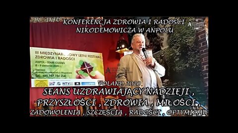 SEANS ZBIOROWY- NA ZDROWIE,NA SUKCES, DOBROBYT, OPTYMIZM, DOBRO, RADOŚĆ I SZCZĘŚCIE /2020 ©TV- IMAGO