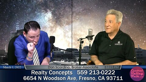 Don Scordino, Broker Associate | Realty Concepts | DRE# 00554312 | 6654 N Woodson Ave, Fresno, CA