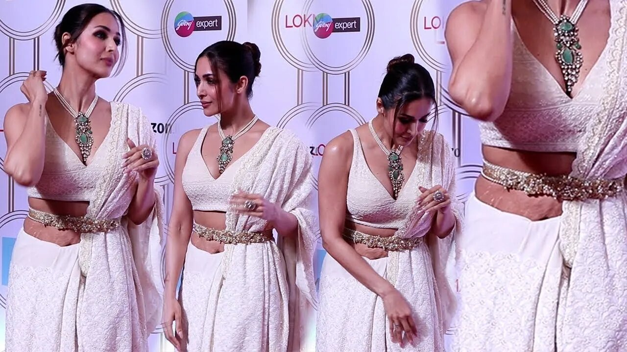 See Malaika Arora Gracefully Flaunts Her Stretch Marks Of Post Pregnancy At Lokmat Stylish Awards 😍🔥