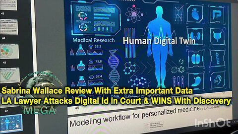 Sabrina Wallace Review With Extra Important Data | LA Lawyer Attacks Digital Id in Court & WINS With Discovery