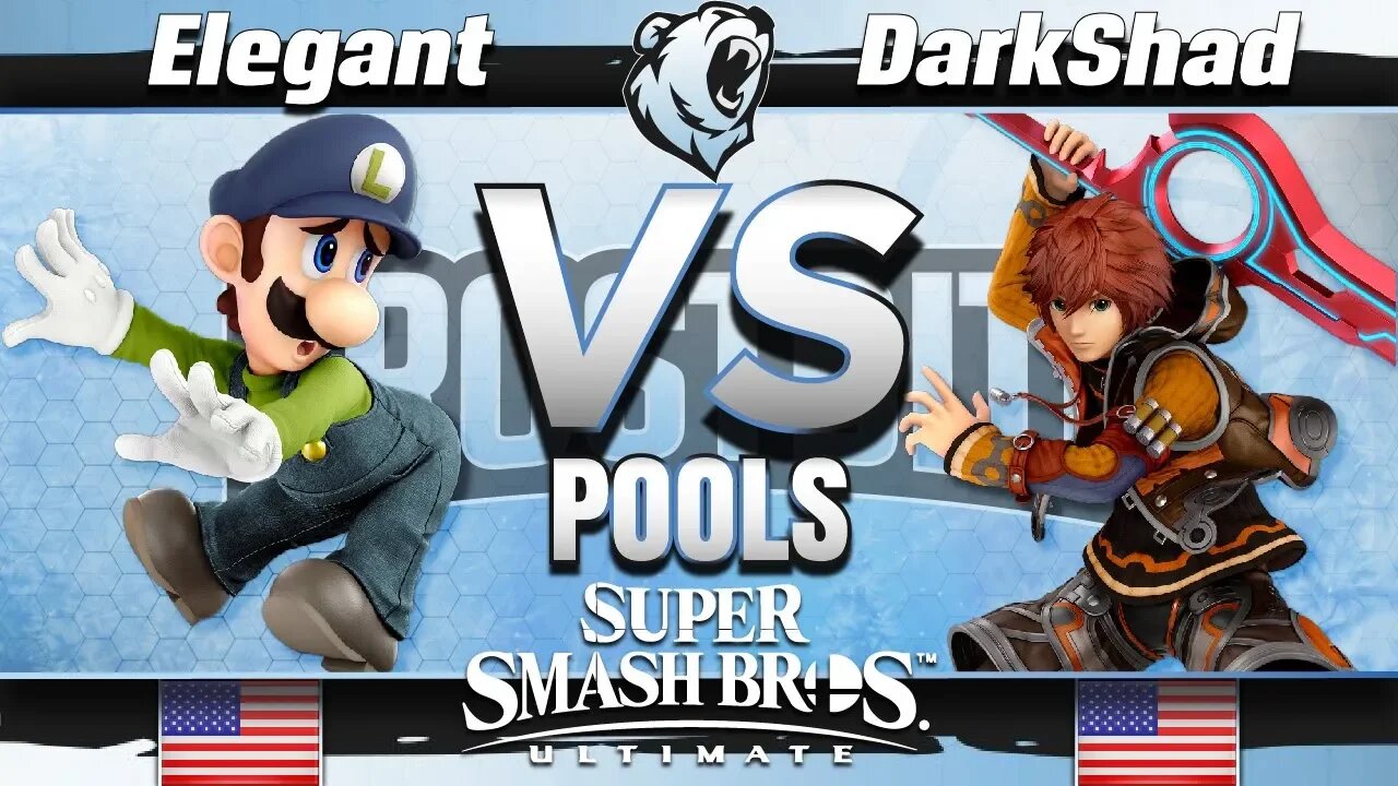 Elegant (Luigi) vs. DarkShad (Shulk) - Ultimate Pools - Frostbite 2019