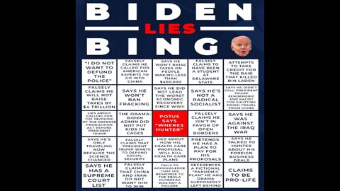 The Lies from the Biden Administration.