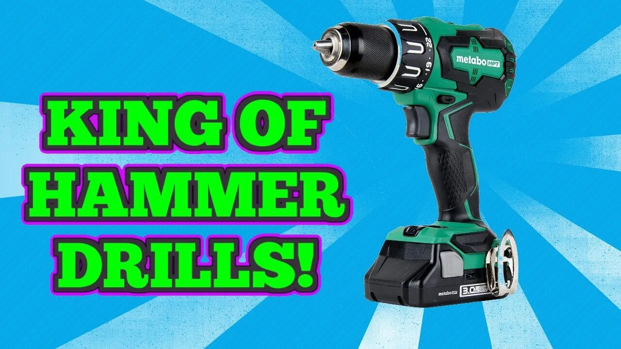 Metabo HPT Cordless Hammer Drill!