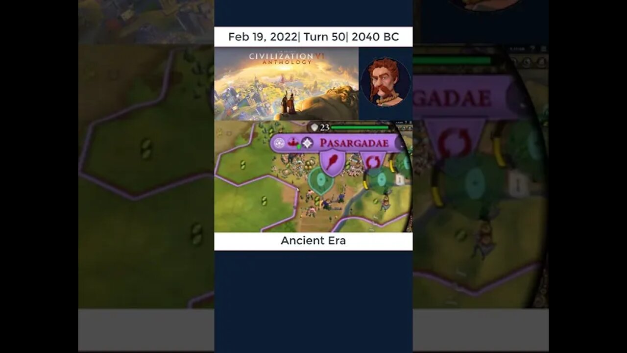 #oneturnadaychallenge #civ6 – Turn 50 - UNLIKELY ALLIANCE! #shorts