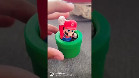 Mc Donald's Happy Meal feat Super Mario Brothers Movie Toy