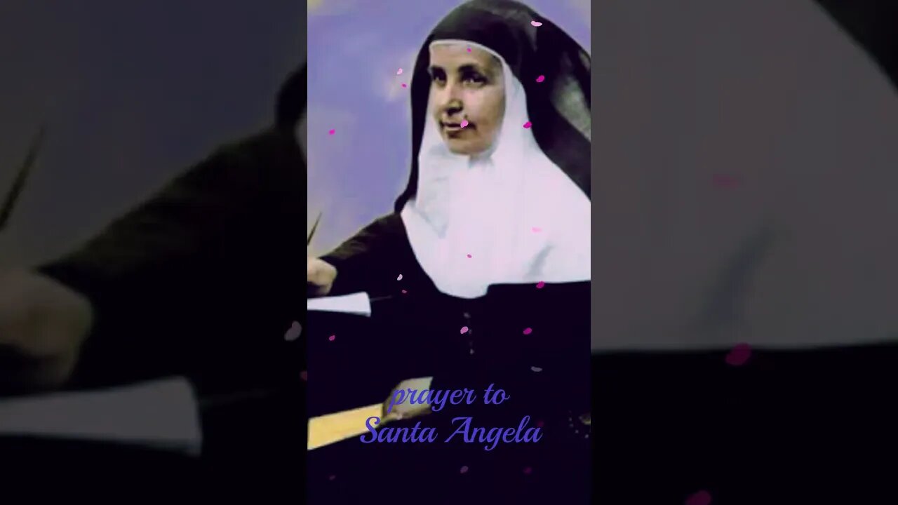 Prayer to Saint Angela family prayer #shorts