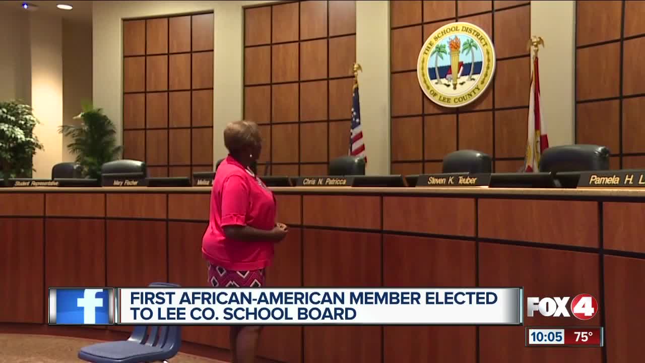 First black school board member elected in Lee County