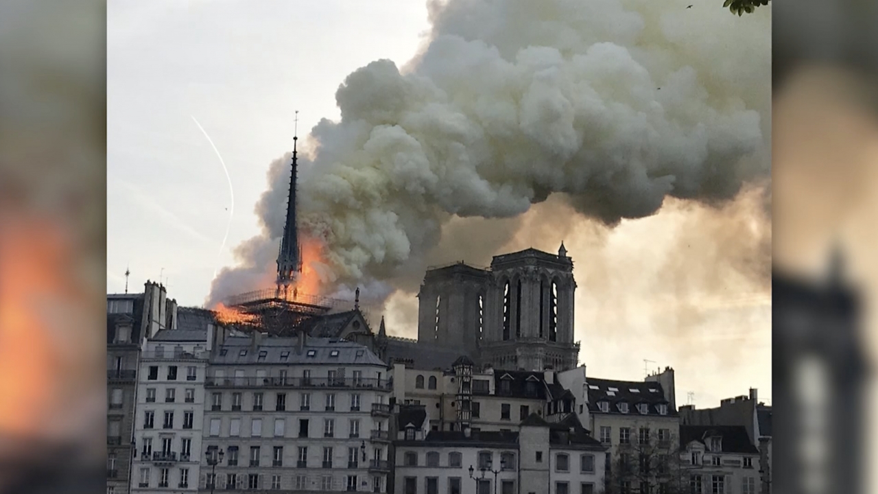 Officials Say Fire At Notre Dame Cathedral Is Under Control