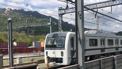 Seoul metro line.7 New train