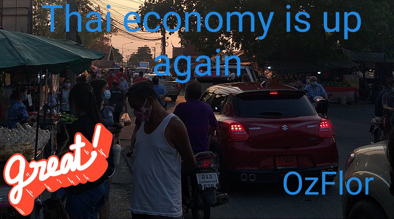 Thai economy is up again after covidhoax peak