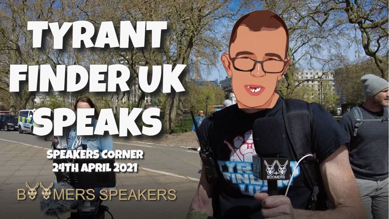 TYRANT FINDER UK SPEAKS ON THE 24TH APRIL 2021