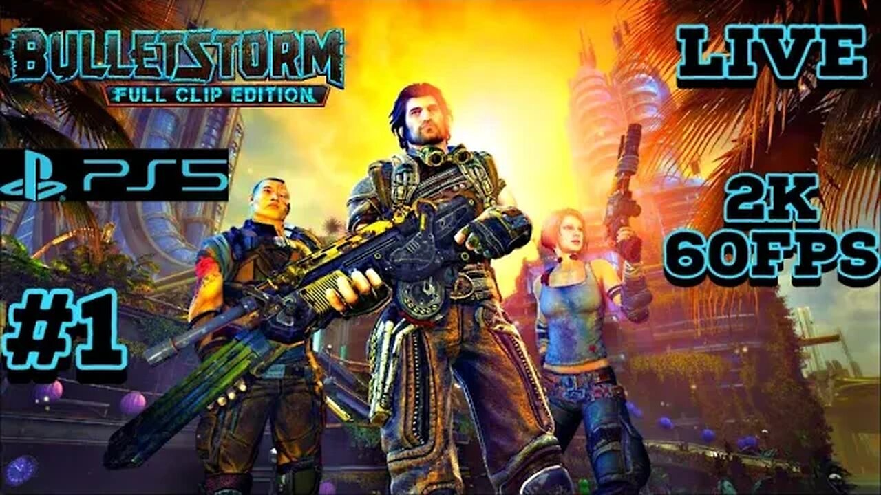 Bulletstrom Full Clip Edition PS5 2K Livestream 01