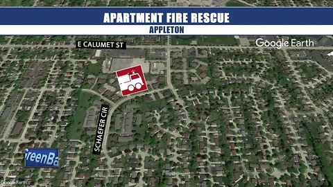 Child among five rescued from apartment building fire