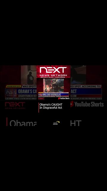 Obama's CAUGHT In Disgraceful Act #shorts