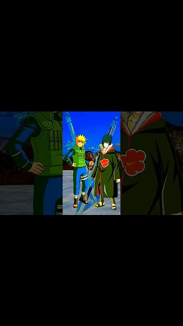 Minato VS Sasuke - WHO IS STRONGEST??.#shorts