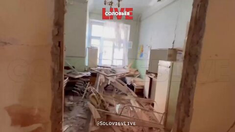 Consequences of Ukrainian militants hitting a school in the center of Donetsk