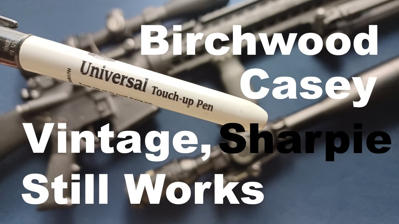 STILL GOING!!! Vintage BIRCHWOOD-CASEY UNIVERSAL-TOUCH-UP-PEN