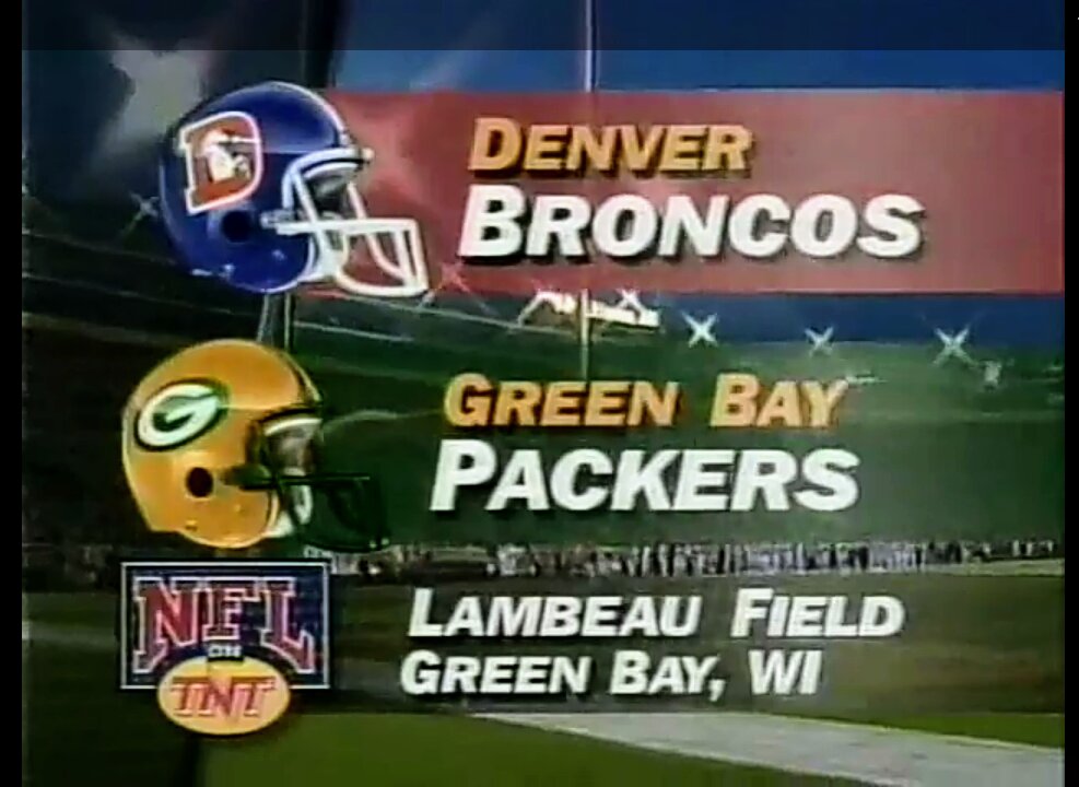 Broncos at Packers Tecmo Snes