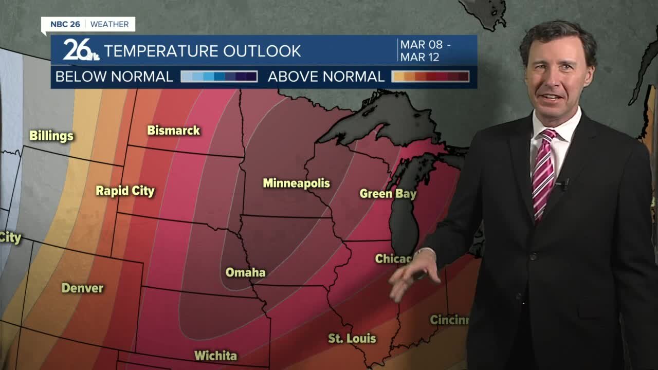 Michael Fish's NBC 26 weather forecast