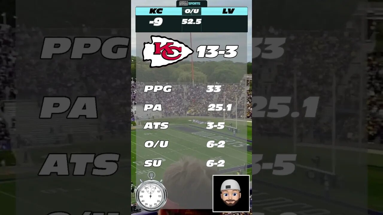 NFL 60 Second Predictions - Chiefs v Raiders