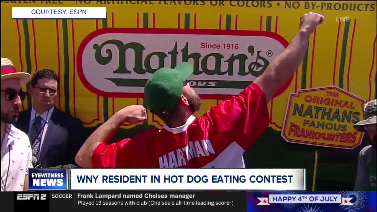 WNY Man Competes at Coney Island