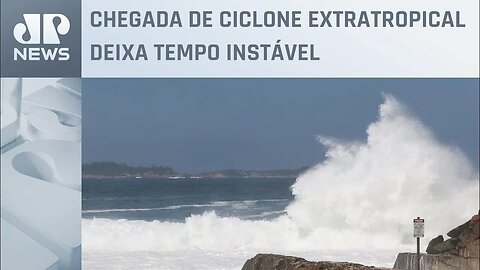 Ressaca pode provocar ondas de até 4 m na cidade do Rio de Janeiro