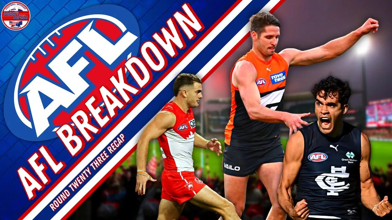 AFL Round 23 Breakdown: Reviewing the Controversy