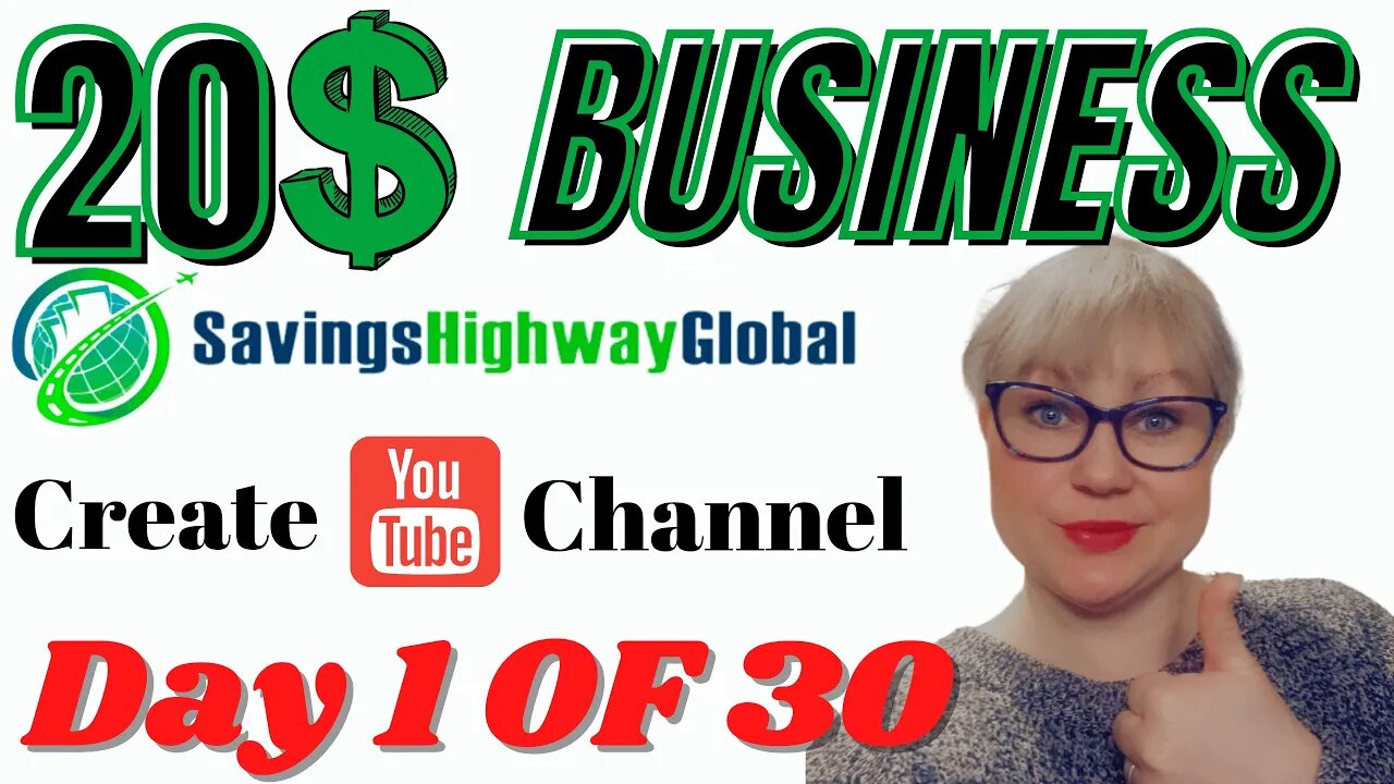 20$ Business Challenge (Day 1) | Create YouTube Channel | FREE Organic Traffic in 2022