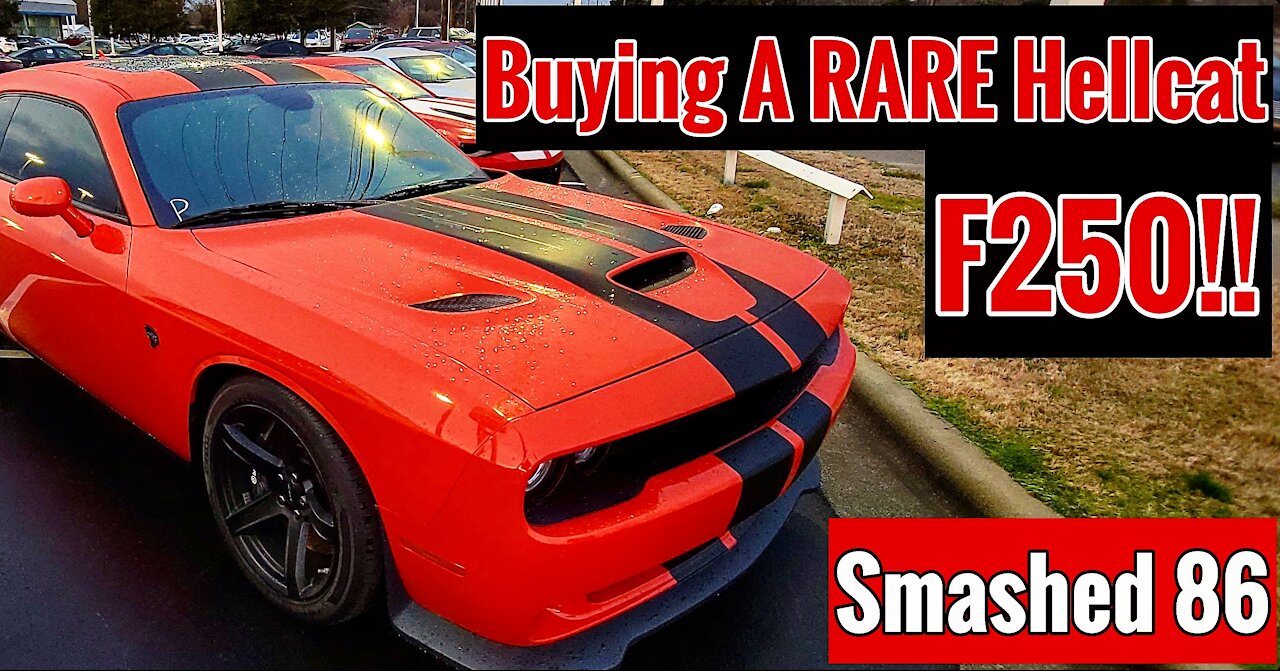 Buying a Rare Hellcat? And a F250? New Giveaway Truck?