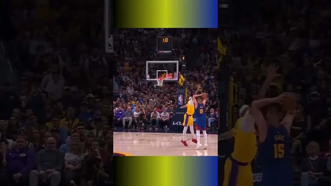 Nikola Jokic FILTHY Buzzer Beater On Anthony Davis Game 1 Western Conference Finals