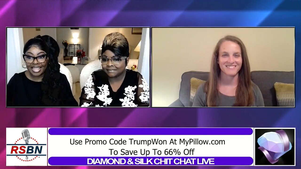 Diamond & Silk Chit Chat Live Joined by: Officer Keelin Darby 2/7/22