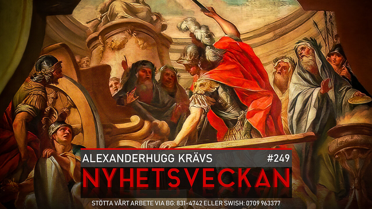 Nyhetsveckan 249 - Alexanderhugg krävs, Gonzalo, Russell Brand