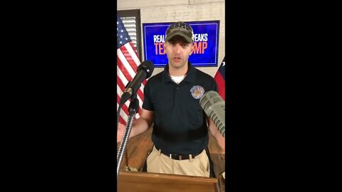 TEAM TRUMP GA BUS TOUR Veterans For America First's Greg Aselbekian speaks about the GA Bus Tour