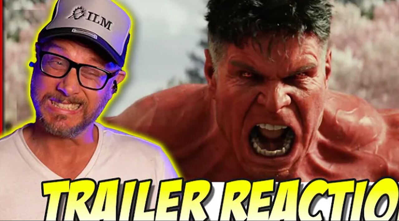 CAPTAIN AMERICA 4 TRAILER REACTION!! Captain America: Brave New World Trailer 2 | Red Hulk