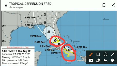 8/12/21 Tropical Update