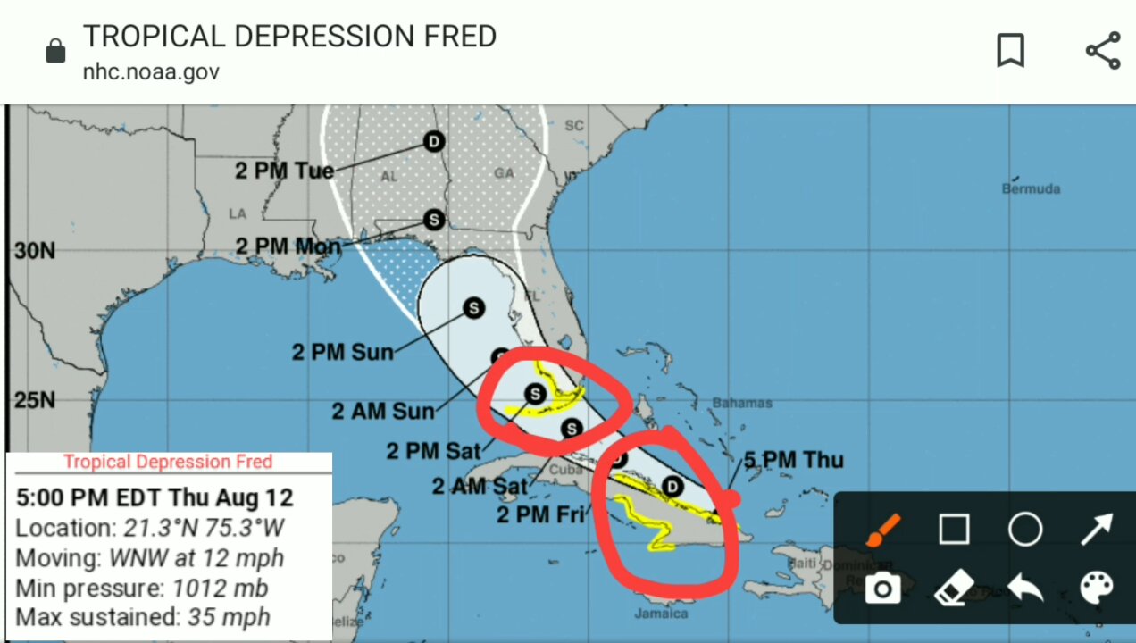 8/12/21 Tropical Update