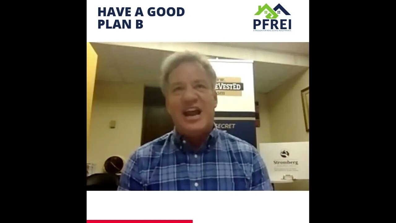 Have a Good Plan B